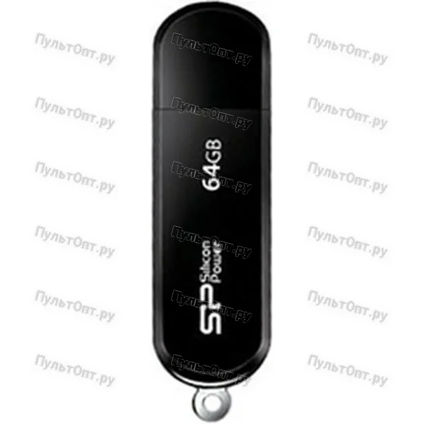 USB 64GB Silicon Power LuxMini 322 черный