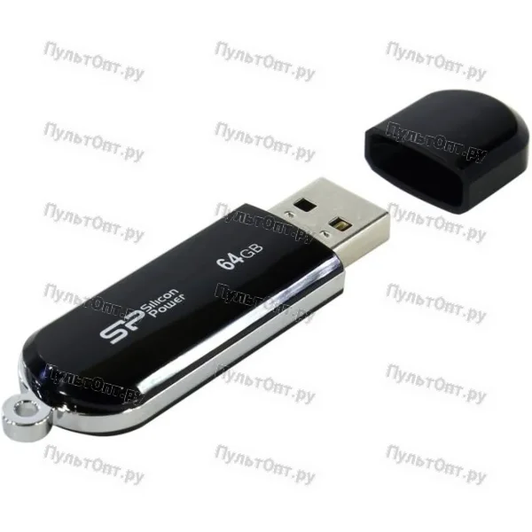 USB 64GB Silicon Power LuxMini 322 черный