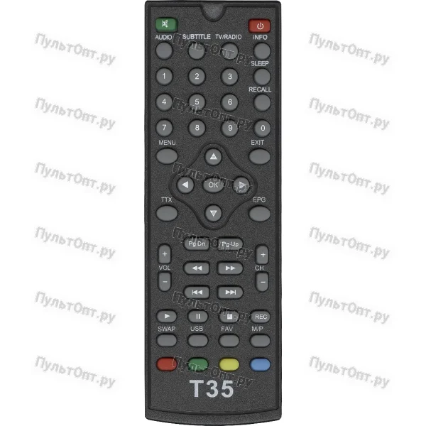 Пульт Huayu для World Vision T35, T55, T60M