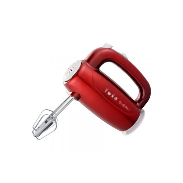 Миксер ENERGY EN-295R, 5 скоростей, 300 Вт, красный (1/24)