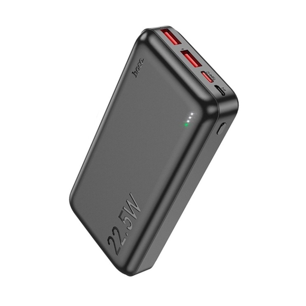 Аккумулятор внешний Hoco J101A, Astute, 20000mAh, QC3.0, PD3.0, цвет: чёрный (1/42)