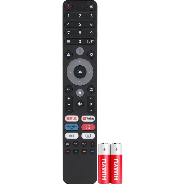 Пульт Huayu для Dexp CH-VER.5 (голосовое управление) + батарейки
