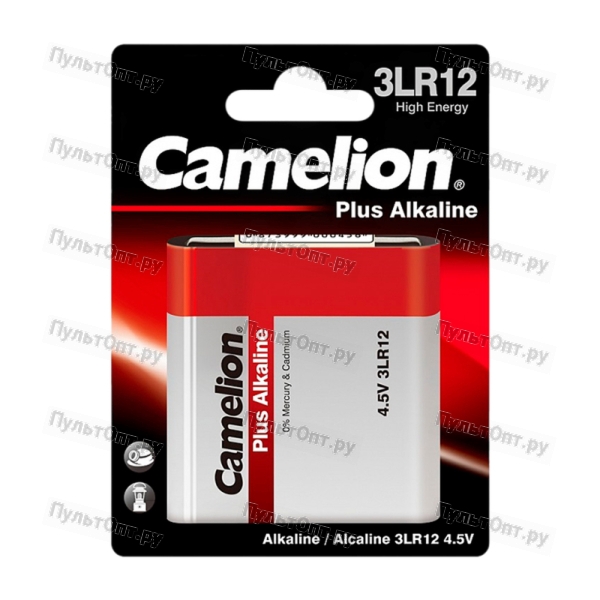 Батарейка Camelion Plus 3LR12 BL1 Alkaline 4.5V (1/6/144)