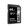 SDXC 64GB Lexar Class 10 U3 (1667х)