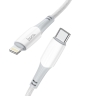 Кабель Hoco X70 Lightning (m)-Type-C (m) 1.0м 20W нейлон белый (1/31/310)