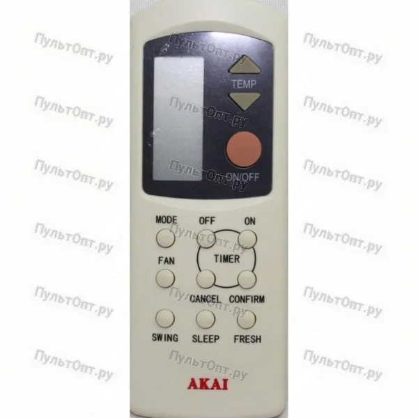 Пульт для кондиционера Akai cond white (оригинальный)