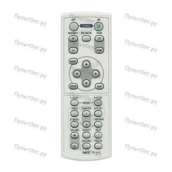 Пульт NEC RD-427E, RD-445E (оригинальный)