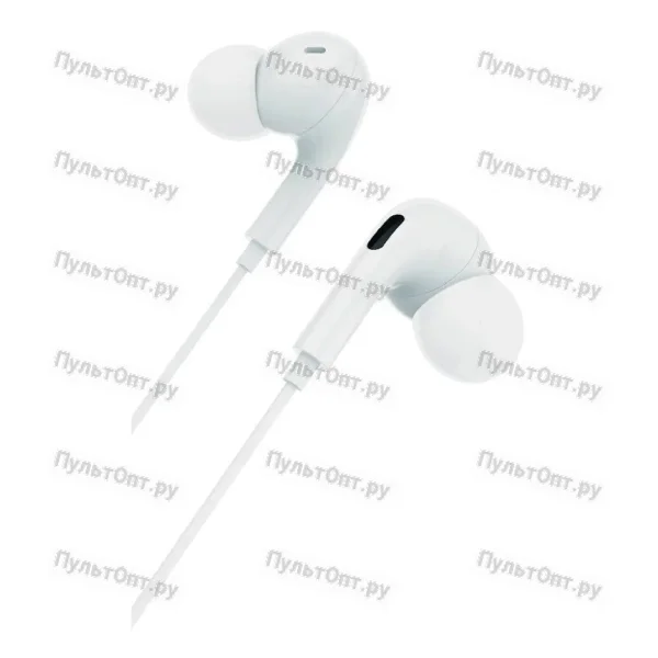 Наушники внутриканальные GFPower M17 с микр. белый (1/200/800)