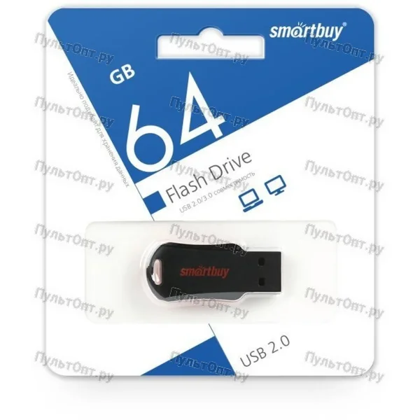 USB 64GB Smartbuy Unit чёрный