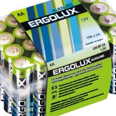 Эл. пит. AA alkaline BOX24 Ergolux (24)