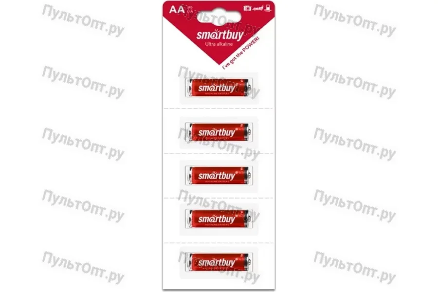 Эл. пит. AA alkaline BL05 Smartbuy Strip лента (60)