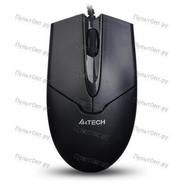 Мышь A4 V-Track Padless OP-550NU черный оптическая (1000dpi) USB (2but)