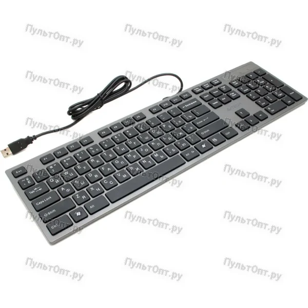 Клавиатура A4TECH KV-300H серый/черный USB slim