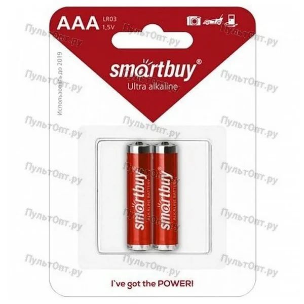 Эл. пит. AAA alkaline BL02 Smartbuy ONE (24)