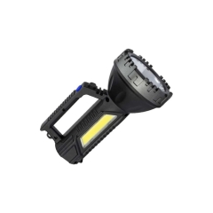 Фонарь прожектор Космос 904Lit 3WLED+3WCOBLED от аккум IP44 6 режимов черный/серый (1/18/36)