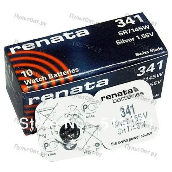 Эл. пит. 341 (SR714SW) Renata (10)