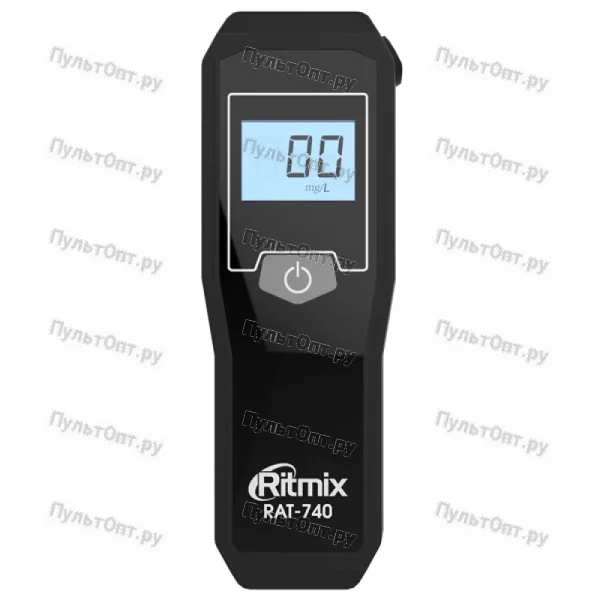 Алкотестер Ritmix RAT-740 Black с электрохимическим датчиком