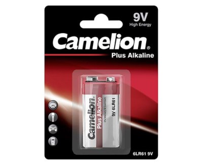Батарейка Camelion Plus Крона 6LR61 BL1 Alkaline 9V (1/12/192)