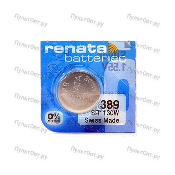 Эл. пит. 389 (SR54, SR1130W, SB-BU) Renata (1)