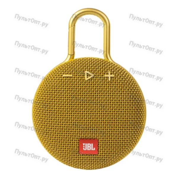 Беспроводная колонка JBL Clip 3 желтая