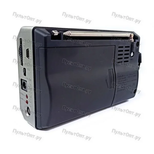Радиоприемник XBSONTEC XB-1780URT пластик microSD USB/Jack3.5 серый (1/40)