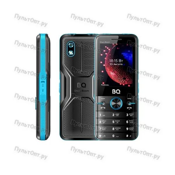 Мобильный телефон BQ 2842 Disco Boom Black+Blue