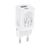 СЗУ Hoco N13 Bright PD30W+QC3.0 charger (EU) (белый)