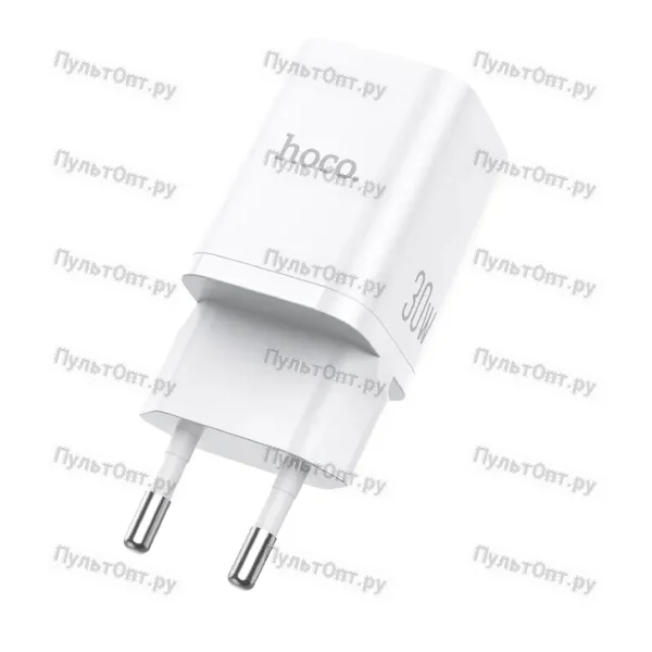 СЗУ Hoco N13 Bright PD30W+QC3.0 charger (EU) (белый)