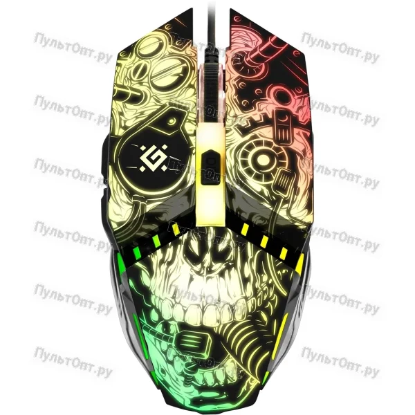 Проводная игровая мышь Defender AddOn GM-702L 6 кнопок,12800dpi (1/40)
