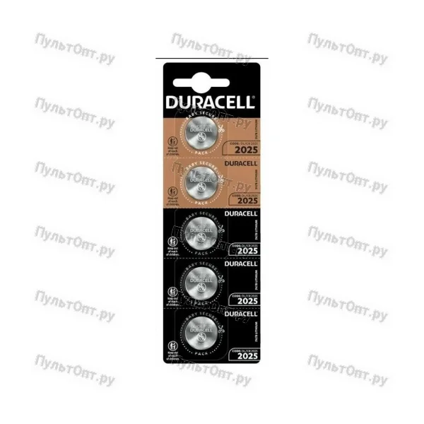 Эл. пит. Duracell CR2025 BL5 Lithium 3V (5/20/200)