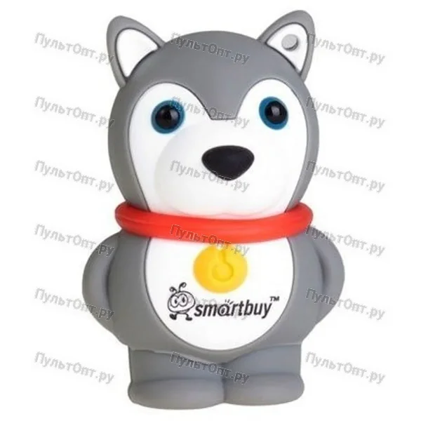 USB 32GB Smartbuy Wild series Собака серый