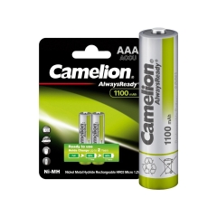 Аккумулятор предзаряженный RTU Camelion HR03 AAA BL2 NI-MH Always Ready 1100mAh (2/24/480)