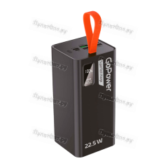 Внешний аккумулятор GoPower PB03-50 50000mAh 3.0A 22.5W 4USB/Type-C CCC черный (1/20)