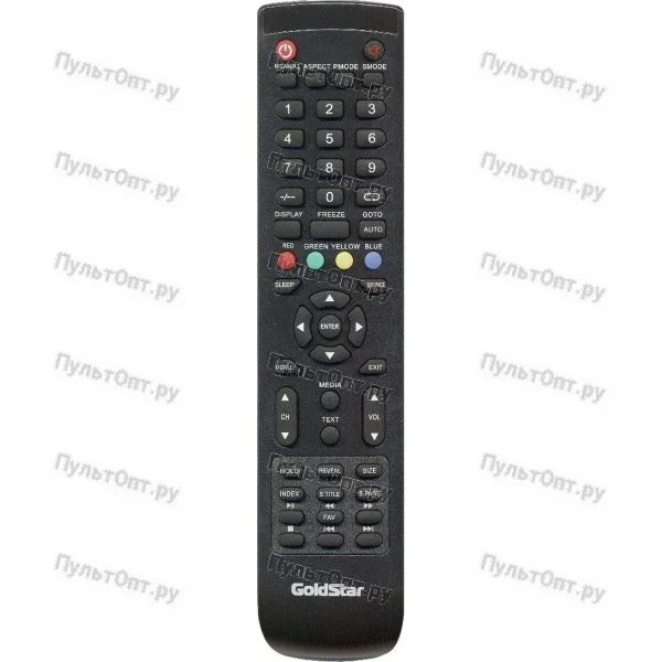 Пульт Goldstar 9912170798 (Y-72C) черный (оригинальный)