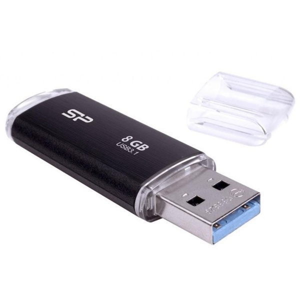 USB 8GB Silicon Power Ultima U02 чёрный