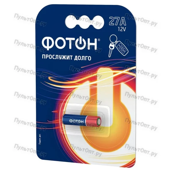 Эл. пит. Фотон LR27/A27/MN27 BL1 Alkaline 12V (1/30)