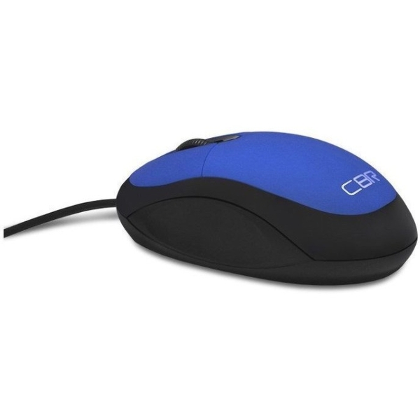 Мышь CBR CM 102, синяя, USB