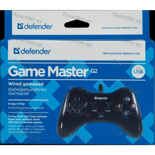 Геймпад Defender Game Master G2, 13 кн., USB