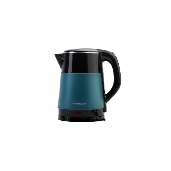 Электрочайник Ergolux ELX-KS14-C44 2200W 2.3л индикация черный зеленый (1/12)