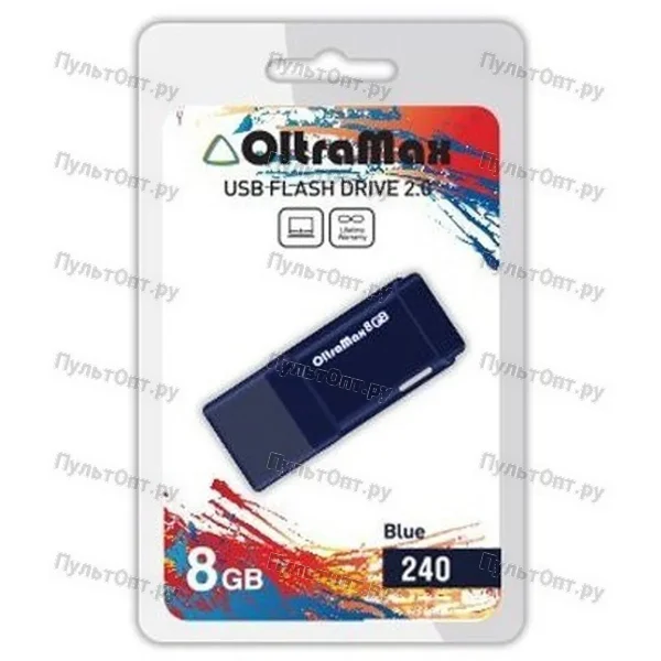 USB 8GB OltraMax 240 синий