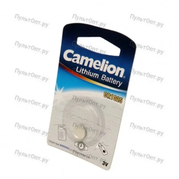 Эл. пит. CR1025 BL1 Camelion (1/10)