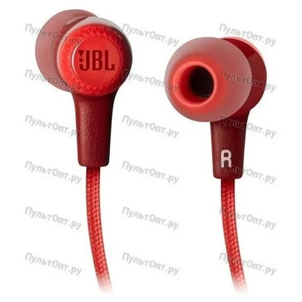 Беспроводные внутриканальные наушники JBL E25BT красные (1/24)