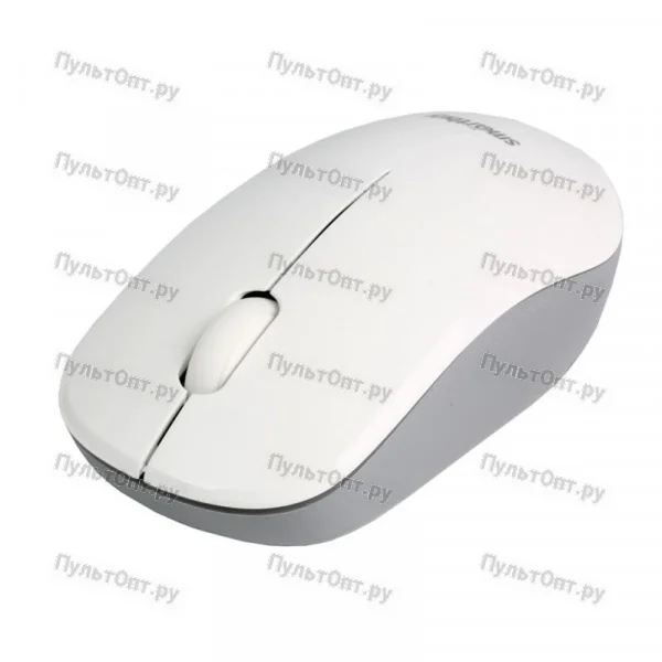 Мышь беспроводная Smartbuy ONE 370 бело-серая (SBM-370AG-WG) / 60