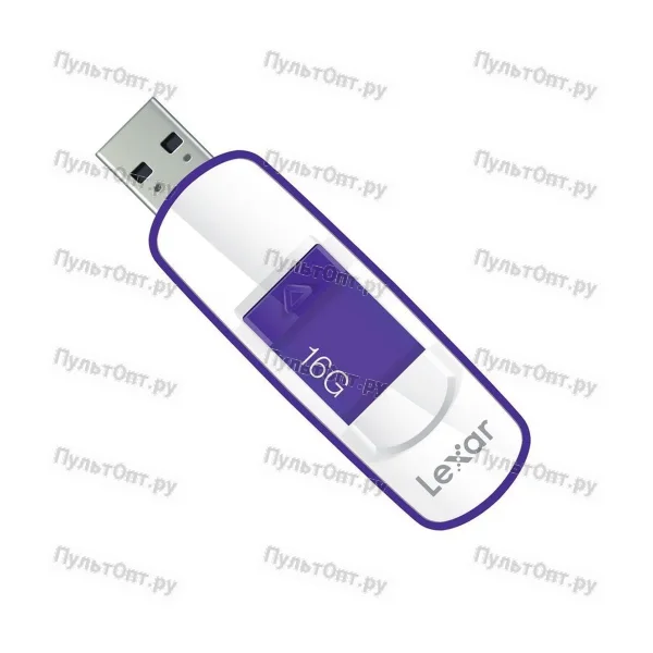 USB 3.0 16GB Lexar JumpDrive S75 белый/фиолетовый