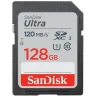 SDXC 128GB SanDisk Class 10 Ultra UHS-I (120 Mb/s)