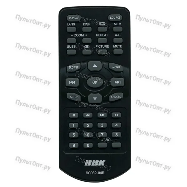 Пульт BBK RC032-04R (оригинальный)