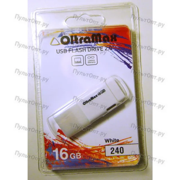USB 16GB OltraMax 230 белый