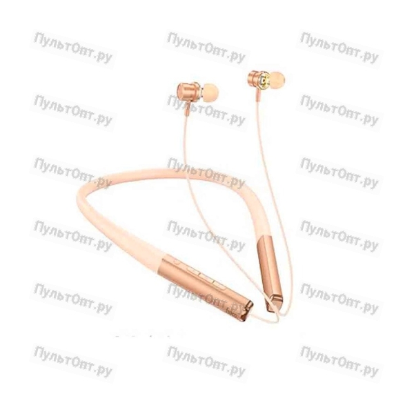 Гарнитура bluetooth Hoco ES71 Platinum, bluetooth 5.3, 500mAh, цвет: оранжевый (1/78)