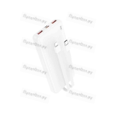 Аккумулятор внешний Borofone BJ57 Graceful, 10000mAh, пластик, PD20Вт, 1 USB выход, 8 pin, черный