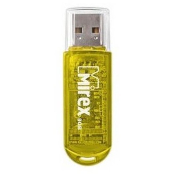 USB 8GB Mirex ELF жёлтый (ecopack)